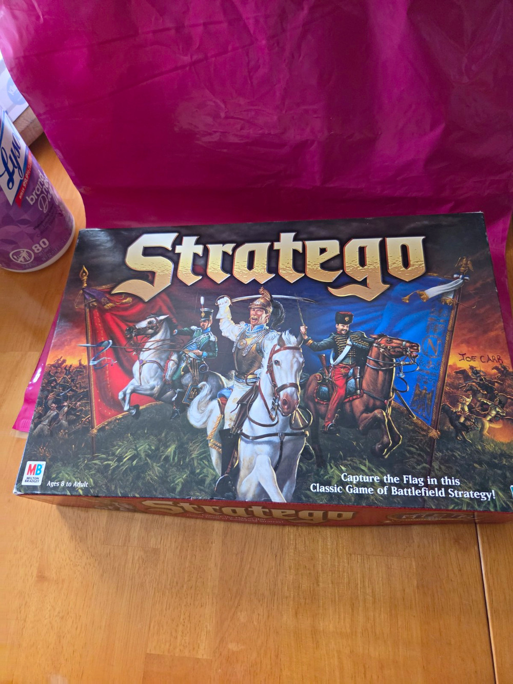 Stratego Board Game Capture Flag Battlefield Strategy 4714 1996 Milton B. Sealed